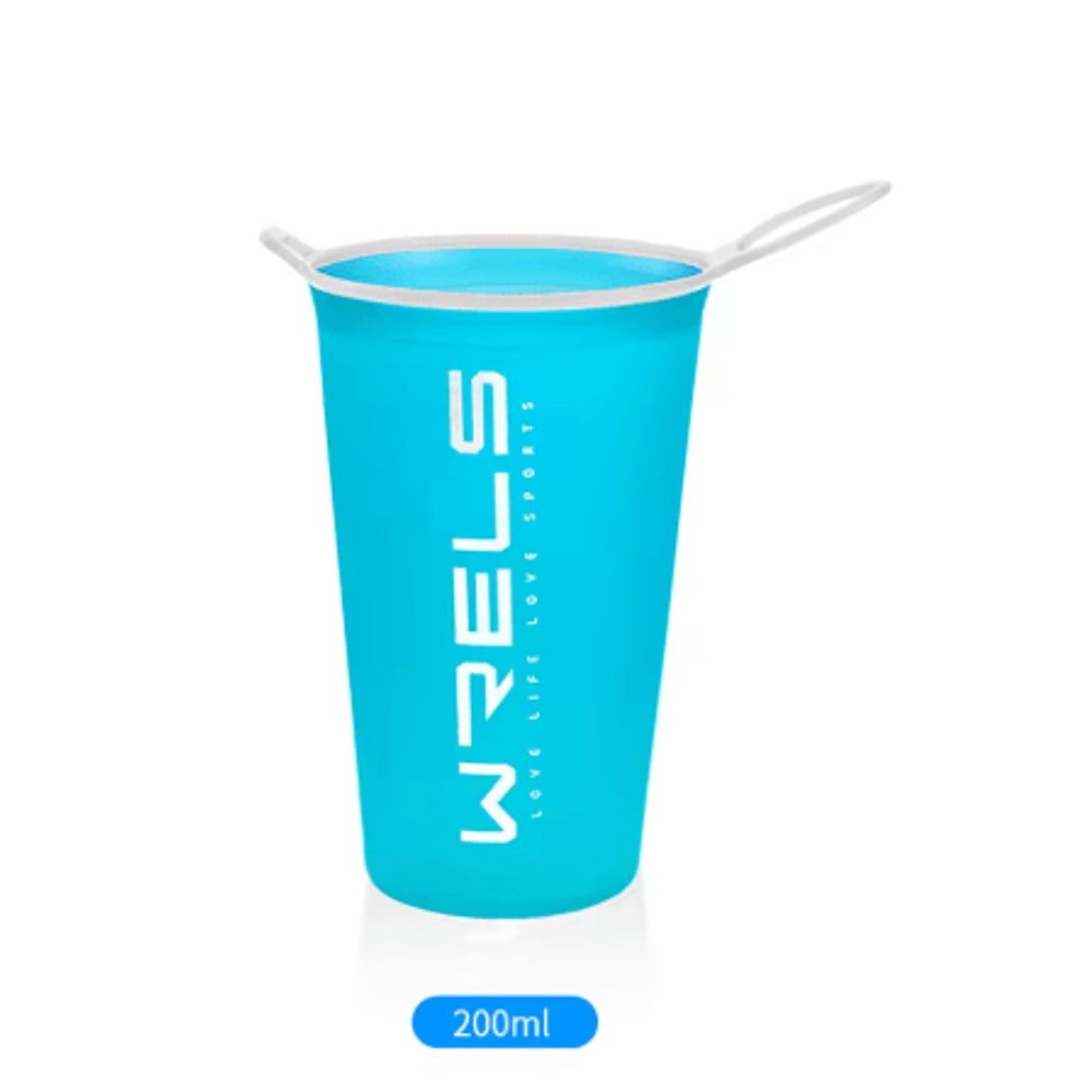 200ml Foldable Sports Water Cup Lightweight Soft Cup For Marathon And Trail Running 1