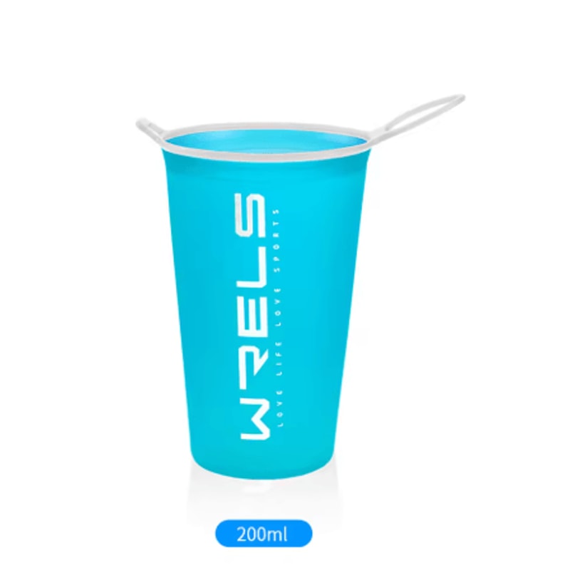 200ml Foldable Sports Water Cup Lightweight Soft Cup For Marathon And Trail Running 1