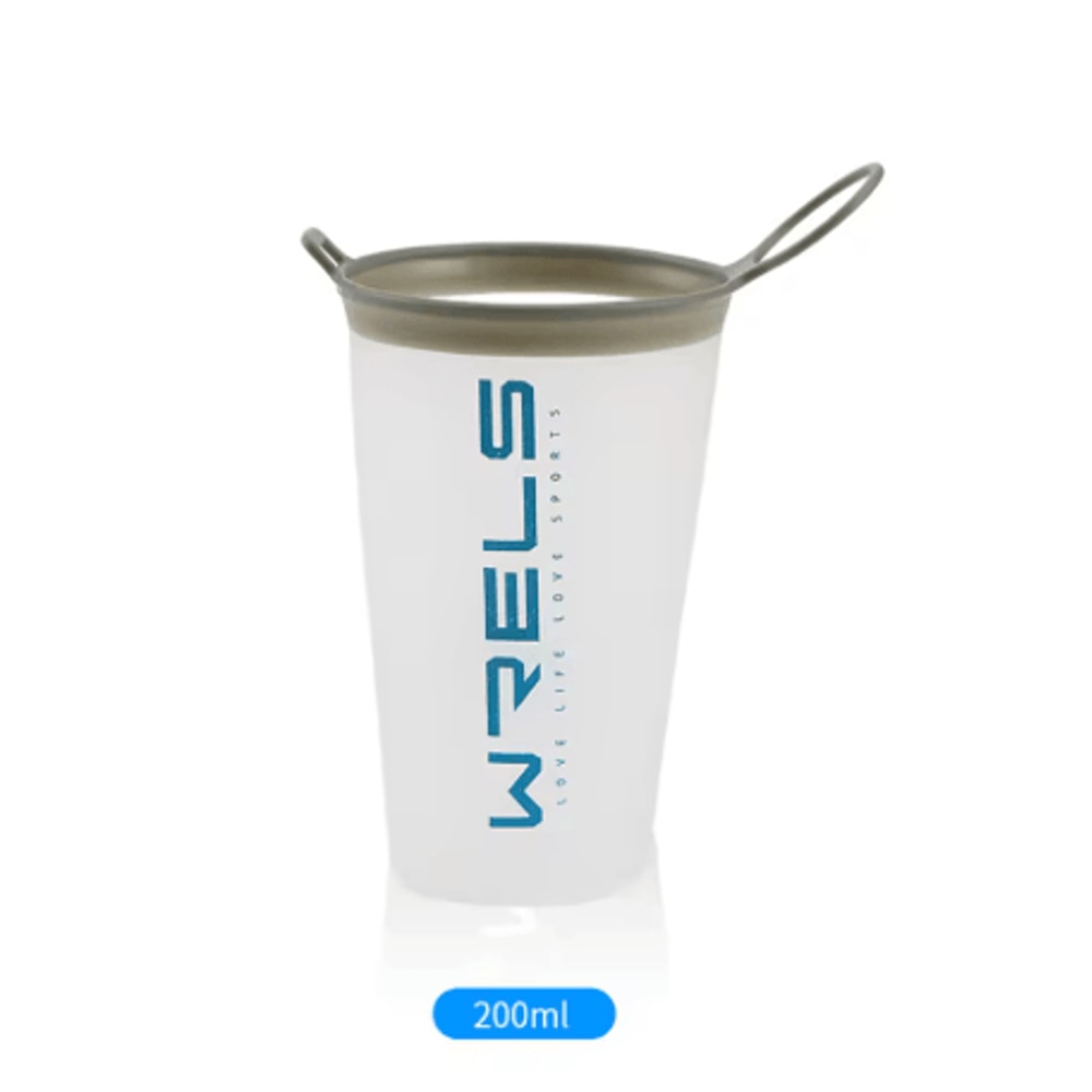200ml Foldable Sports Water Cup Lightweight Soft Cup For Marathon And Trail Running 2