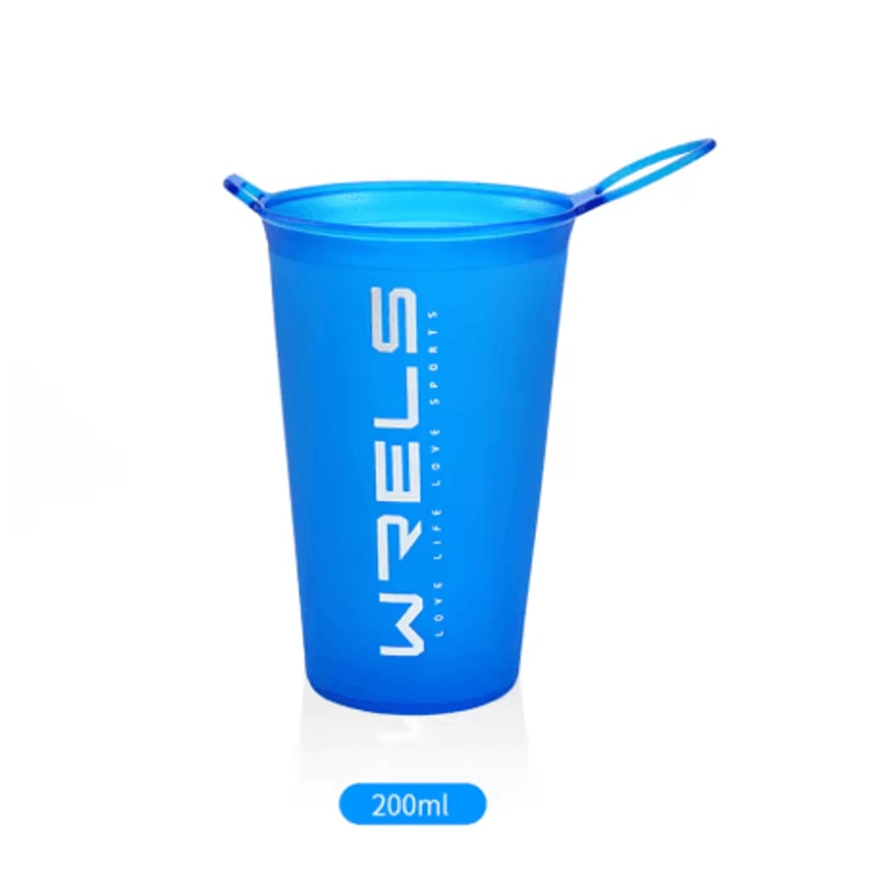 200ml Foldable Sports Water Cup Lightweight Soft Cup For Marathon And Trail Running 3