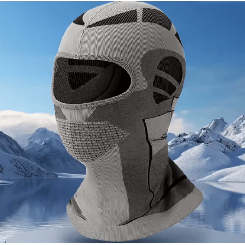 Cold Proof Thermal Balaclava Scarf Full Face Ski Hat And Helmet Liner For Men And Women 6