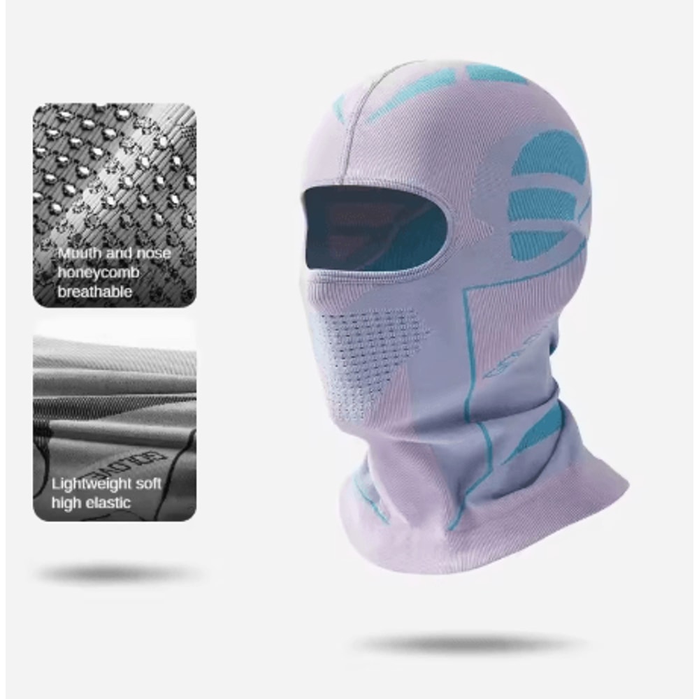 Cold Proof Thermal Balaclava Scarf Full Face Ski Hat And Helmet Liner For Men And Women 8