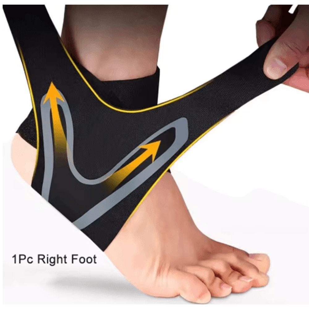 Ankle Brace Compression Sleeve Breathable Support Wrap For Running Football And Cycling 2
