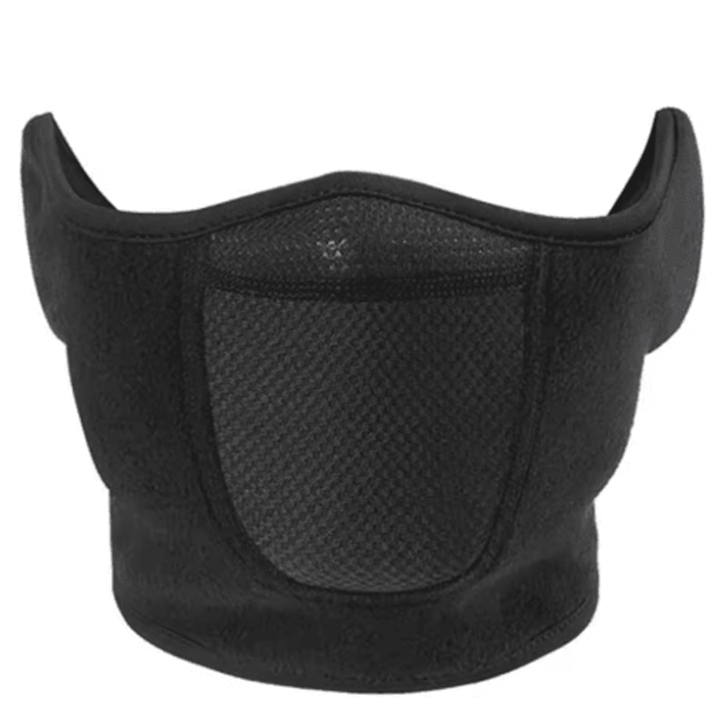 Winter Fleece Balaclava Breathable Half Face Mask And Neck Warmer For Motorcycle Cycling And Skiing 2