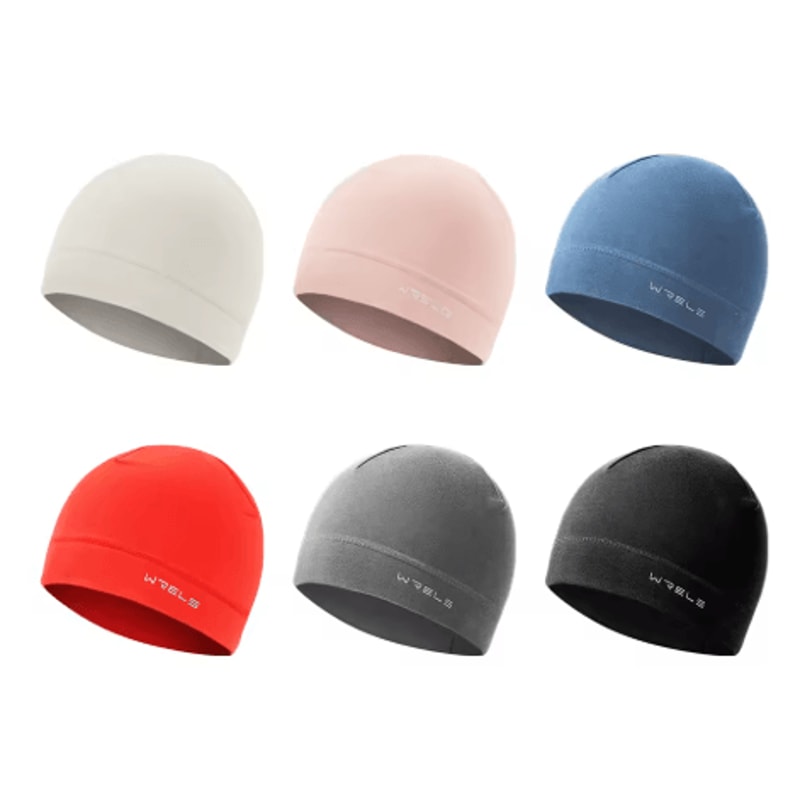 WRELS Winter Cycling Cap Windproof Thermal Fleece Warm Hat For Skiing Road Cycling And Running 7