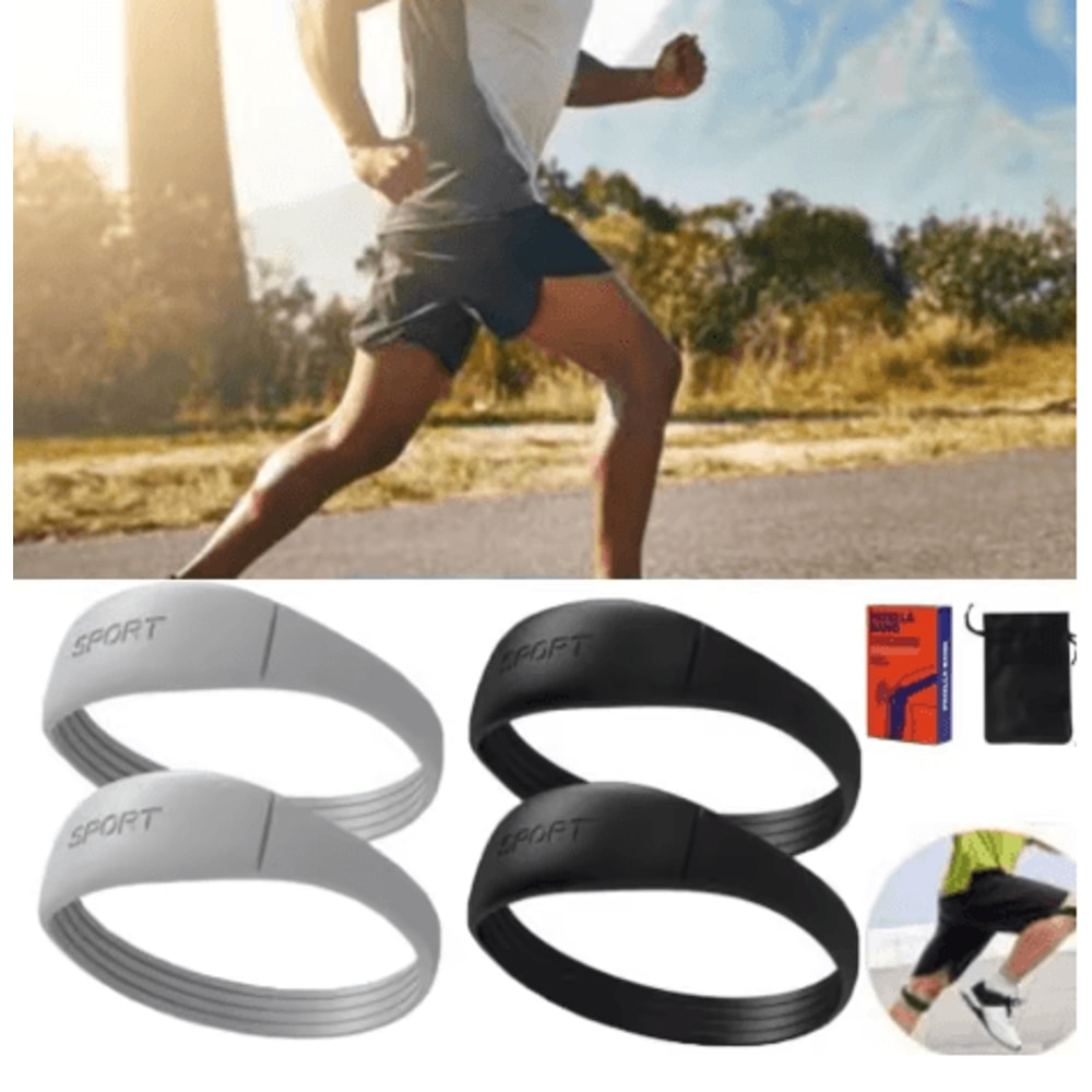 Silicone Patella Tendon Knee Strap Highly Elastic Adjustable Knee Support For Targeted Protection 5