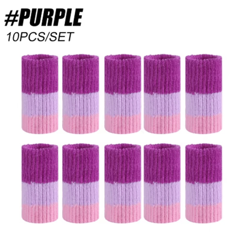 10 Pack Finger Brace Splints Breathable Elastic Thumb And Finger Support Stabilizers For Golf 1