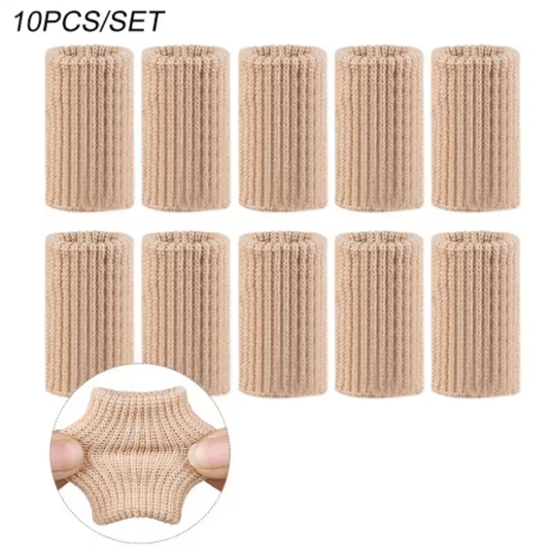 10 Pack Finger Brace Splints Breathable Elastic Thumb And Finger Support Stabilizers For Golf 6
