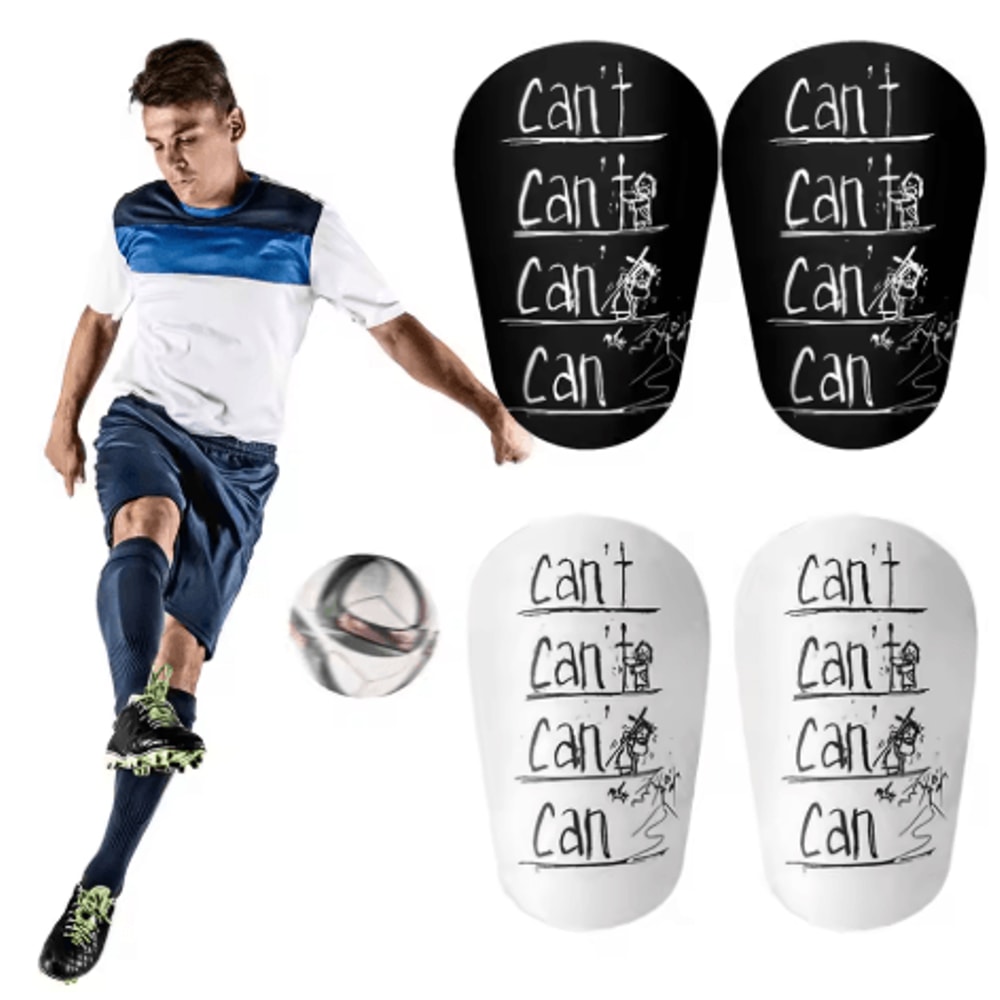 Mini Soccer Shin Guards Wear Resistant Shock Absorbing Leg Protectors For Football Training 10