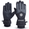 Winter Waterproof Ski Gloves Touchscreen PU Leather Non Slip Snow Gloves For Motorcycle And Cycling 4