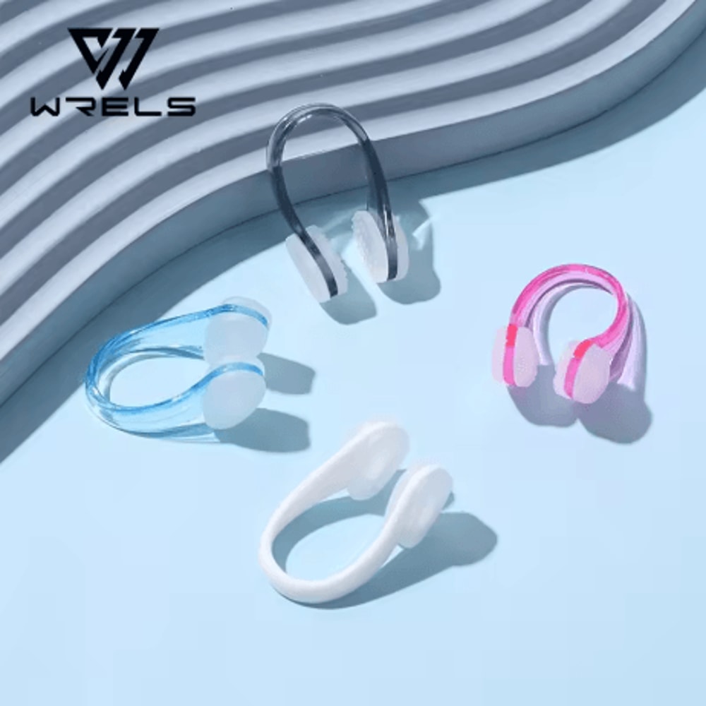 2 Pcs Swimming Nose Clip Professional Swimming Training Anti Choking Comfortable Waterproof And Non 0
