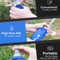 WRELS Soft Water Bottle Flask BPA Free Folding Hydration Bag For Running Cycling And Camping 10