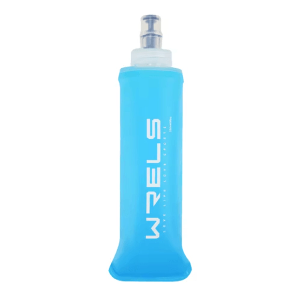 WRELS Soft Water Bottle Flask BPA Free Folding Hydration Bag For Running Cycling And Camping 2