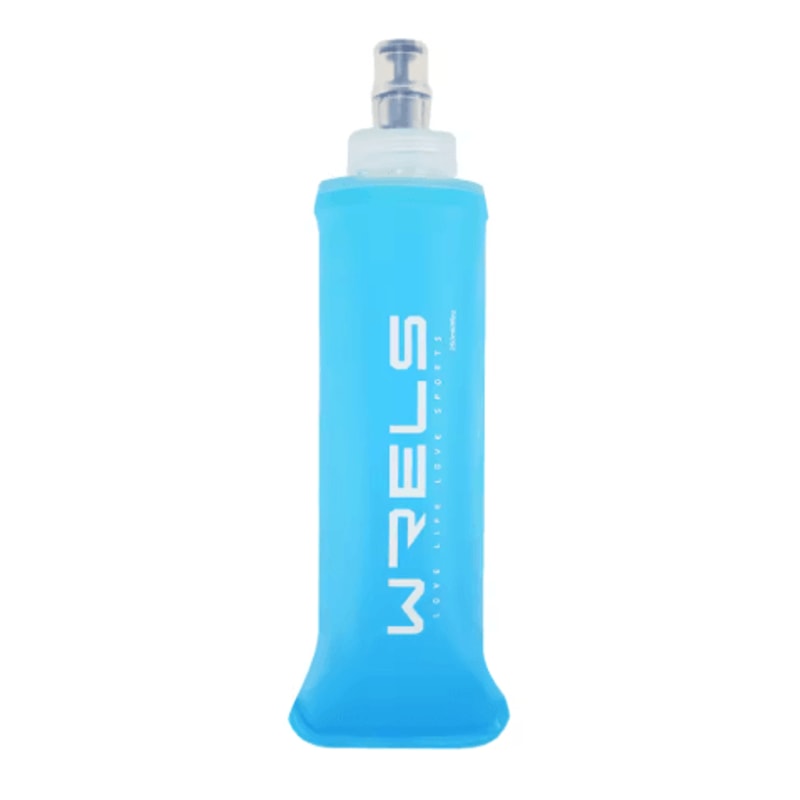 WRELS Soft Water Bottle Flask BPA Free Folding Hydration Bag For Running Cycling And Camping 2