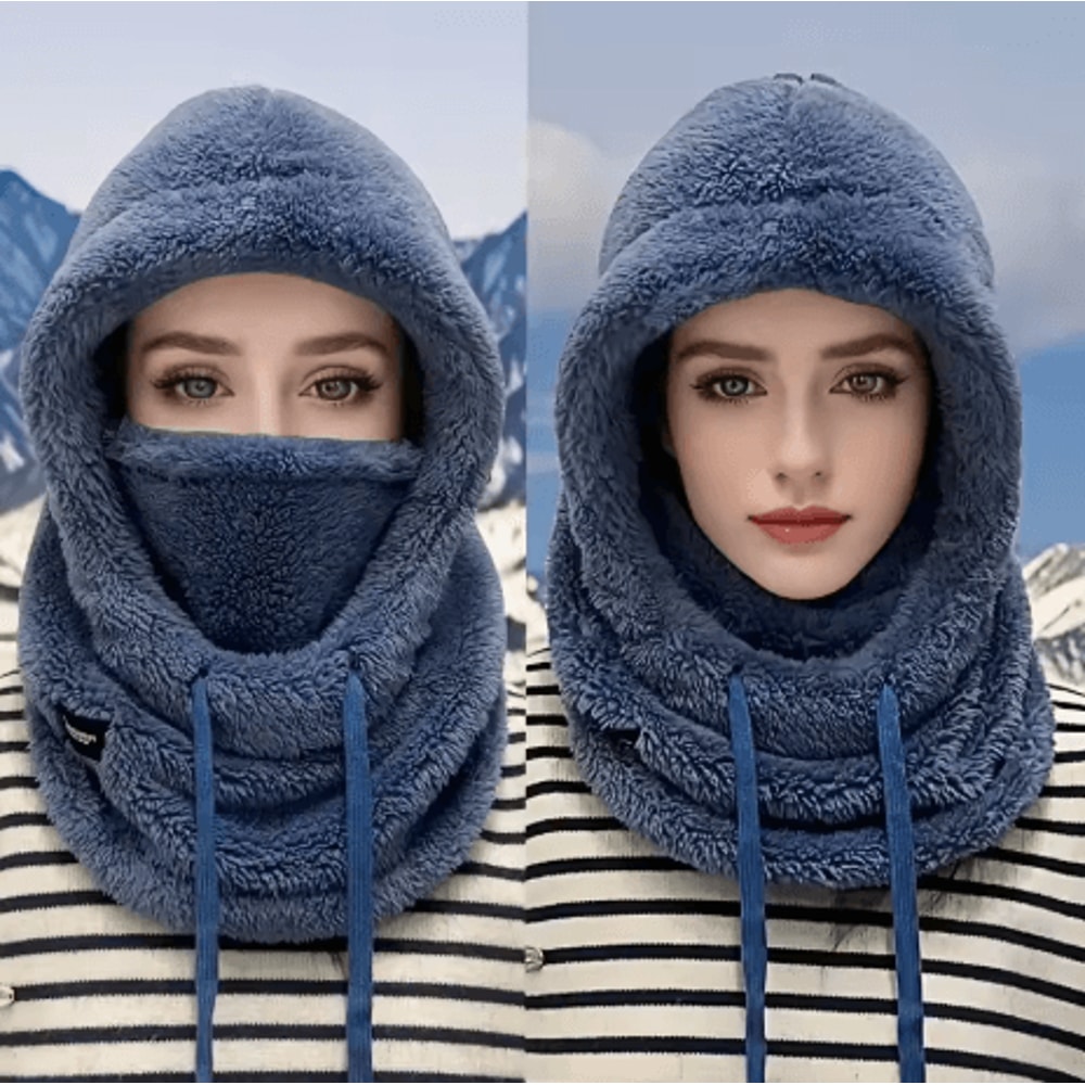 Winter Thermal Balaclava Ski Hood Windproof Polar Fleece Face And Neck Cover For Cycling And Motorc 7