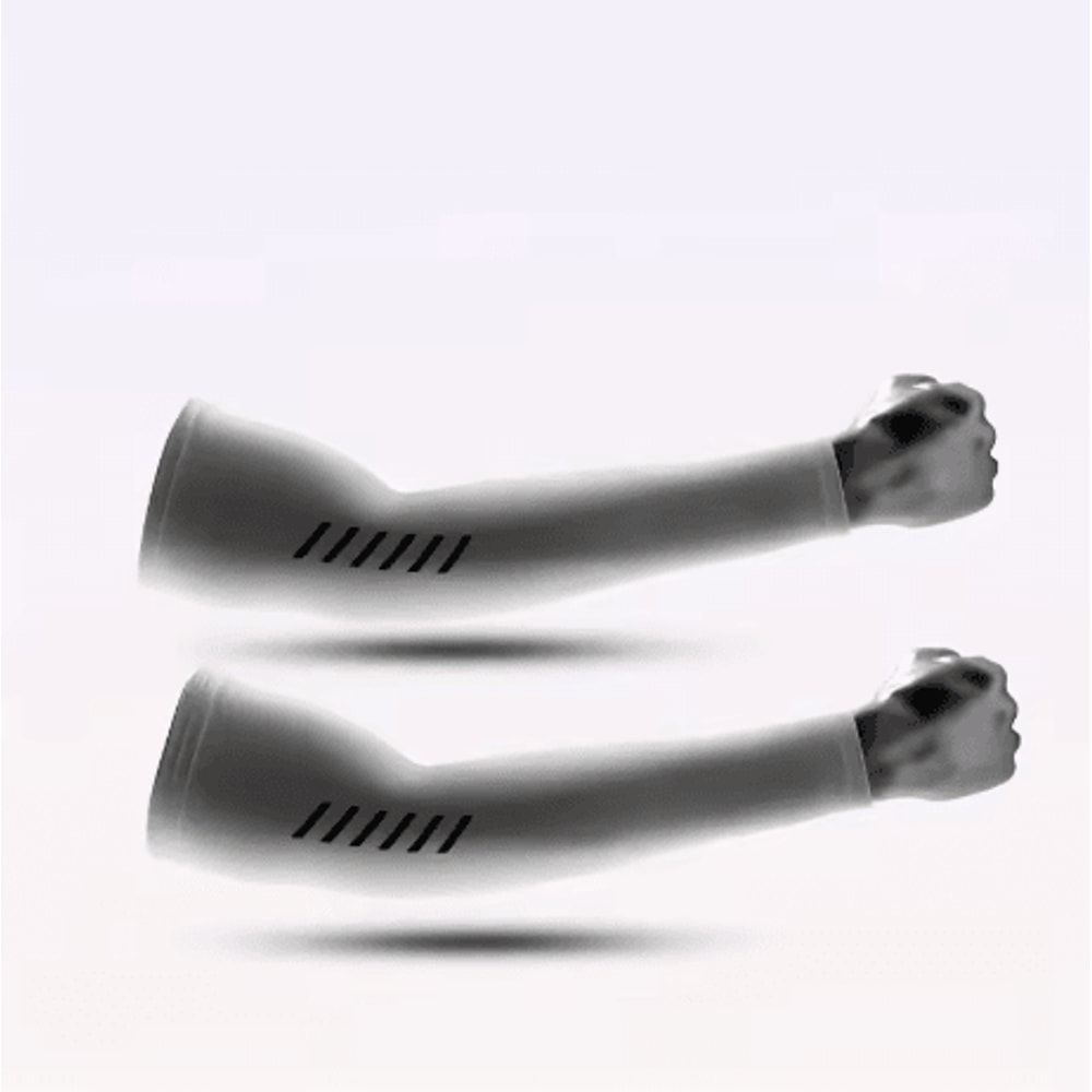 Mens Ice Silk Cooling Arm Sleeves Lightweight Breathable Sports Sleeves For Cycling Running And Fis 5