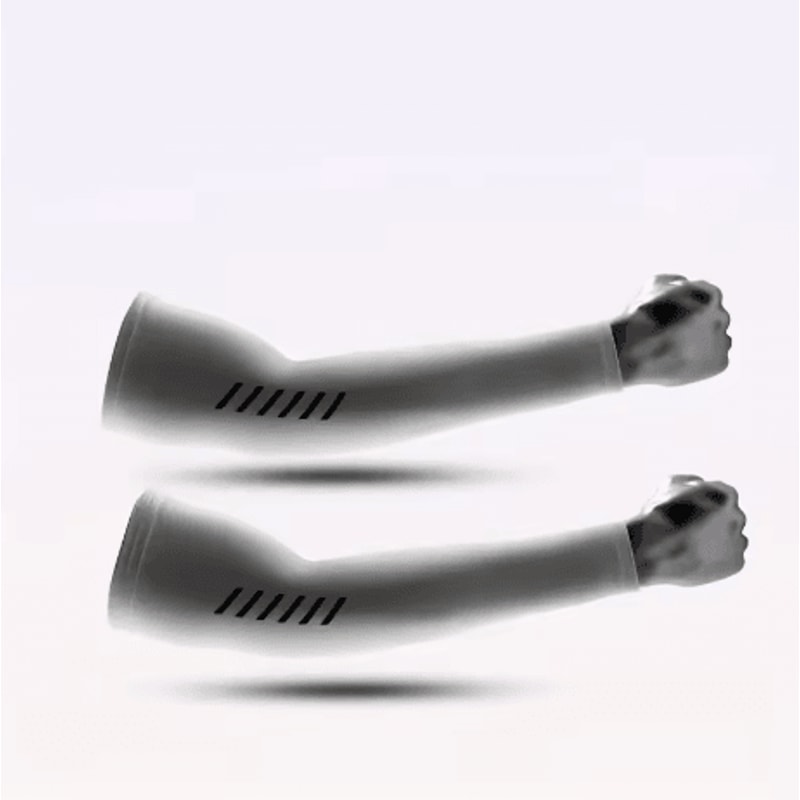 Mens Ice Silk Cooling Arm Sleeves Lightweight Breathable Sports Sleeves For Cycling Running And Fis 5