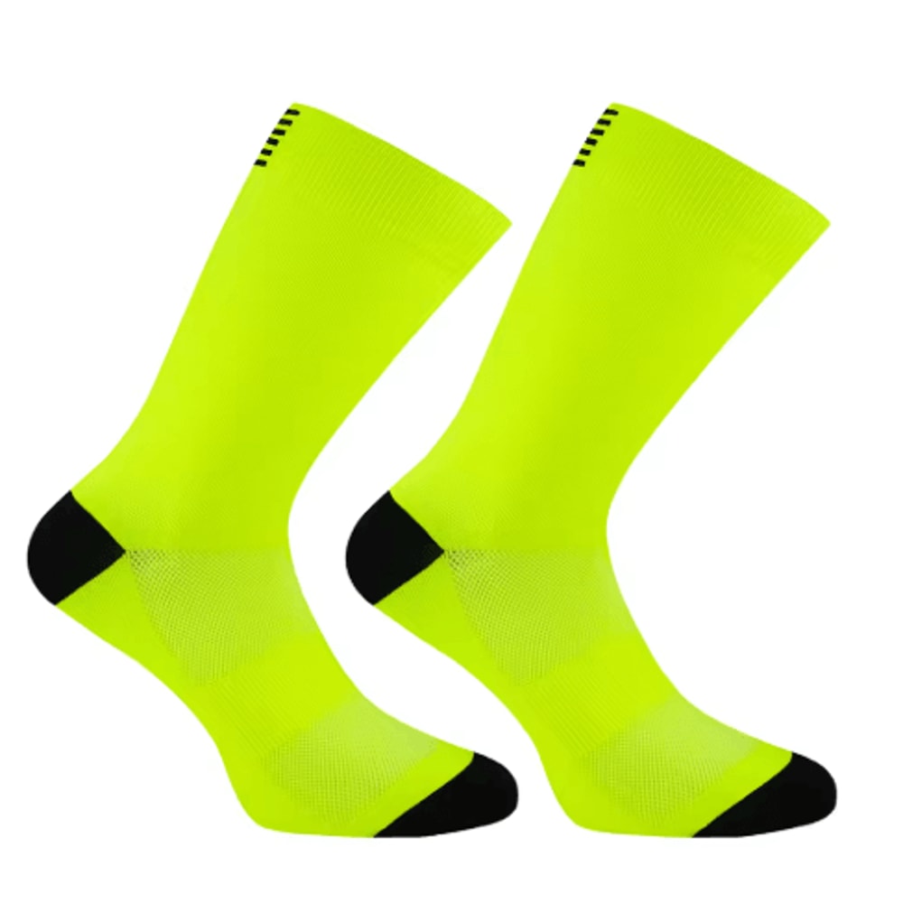 Professional Long Tube Cycling Socks Quick Drying All Season Sports Socks For Men And Women 8