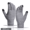 Winter Touchscreen Knit Gloves Warm Stretch Wool Full Finger Gloves For Men And Women 5