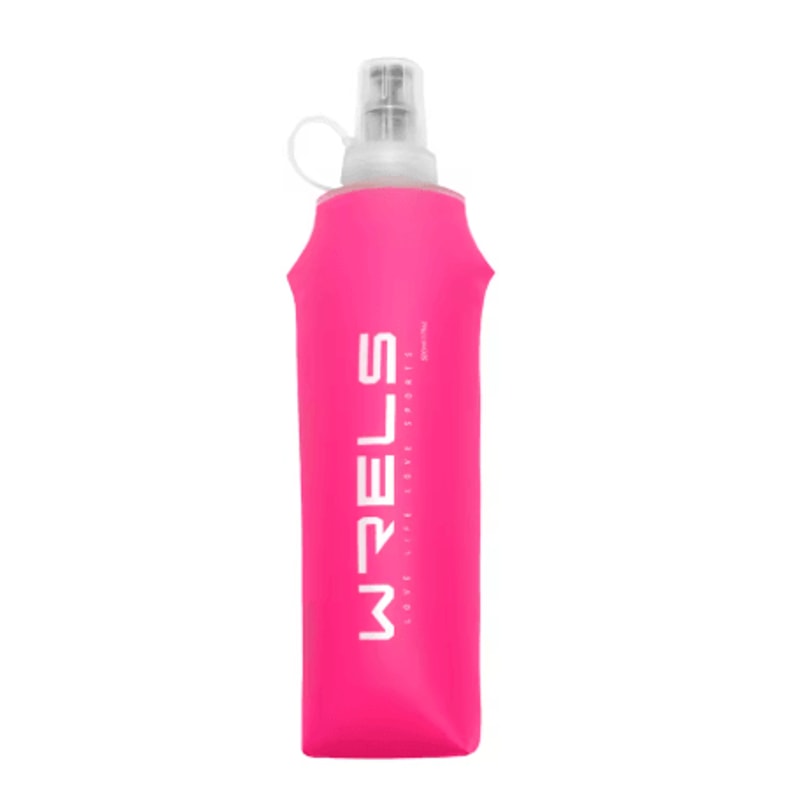 Collapsible Silicone Sports Water Bottle BPA Free Bite Valve Bottle For Running Camping And Travel 1