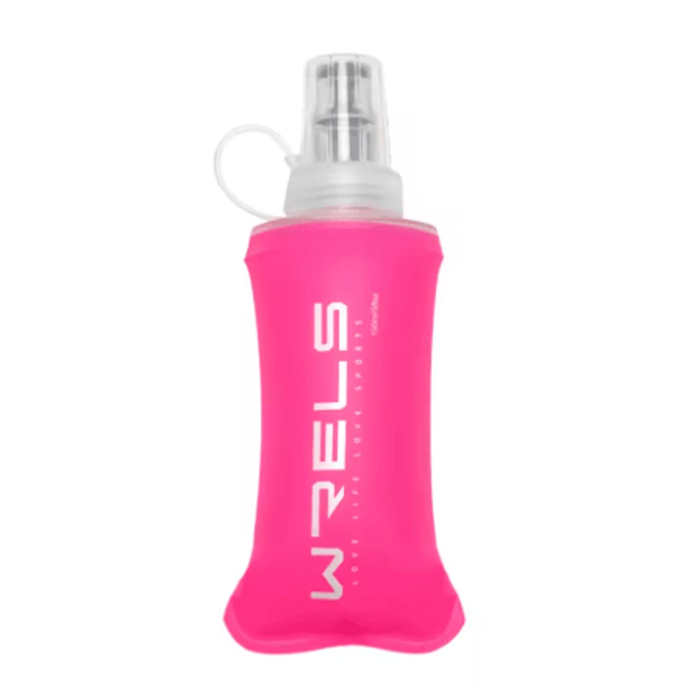 Collapsible Silicone Sports Water Bottle BPA Free Bite Valve Bottle For Running Camping And Travel 4