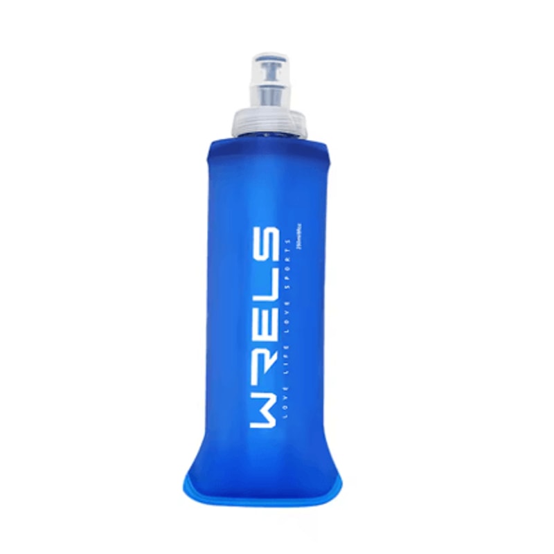 Collapsible Silicone Sports Water Bottle BPA Free Bite Valve Bottle For Running Camping And Travel 5