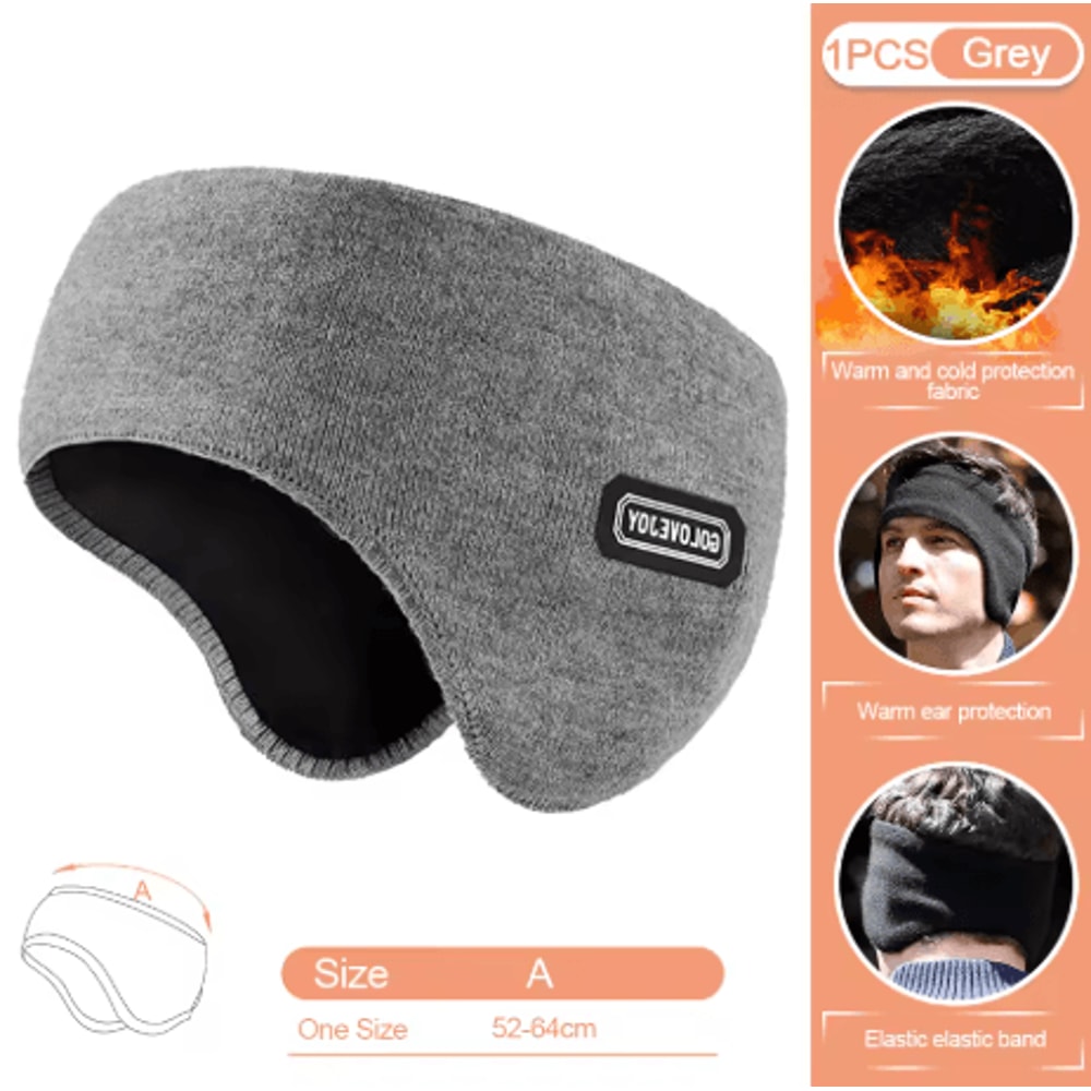 Soft Plush Winter Earmuffs Warm Ear Cover With Earflap Protection For Men Women 3