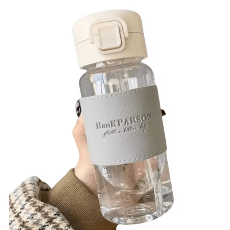 500ml Cute Kids Water Bottle With Straw Leak Proof Pop Up Drinking Bottle For School 1