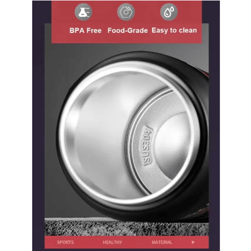 1500ml Stainless Steel Thermal Mug Vacuum Insulated Sports Water Bottle With Straw Hot And Cold 3