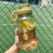 1 Liter Large Capacity Sports Water Bottle BPA Free Plastic Gym And Outdoor Drinking Bottle With Li 2