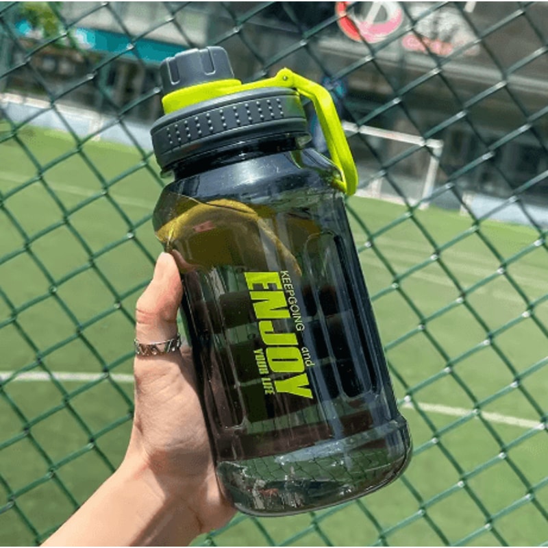 1 Liter Large Capacity Sports Water Bottle BPA Free Plastic Gym And Outdoor Drinking Bottle With Li 4