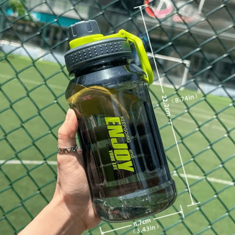 1 Liter Large Capacity Sports Water Bottle BPA Free Plastic Gym And Outdoor Drinking Bottle With Li 7