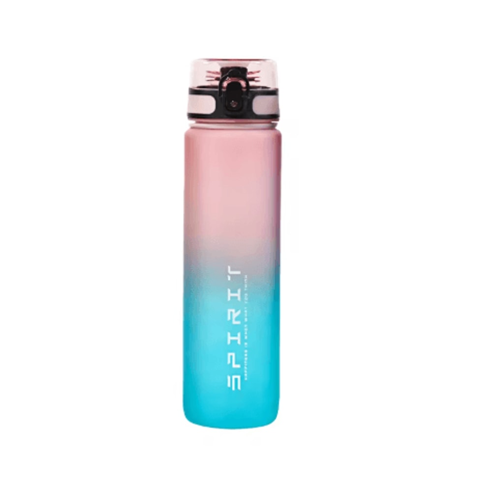 Large Capacity Leak Proof Sports Water Bottle Colorful Plastic Gym And Outdoor Bottle 650 1000ml 1