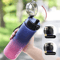Large Capacity Leak Proof Sports Water Bottle Colorful Plastic Gym And Outdoor Bottle 650 1000ml 7