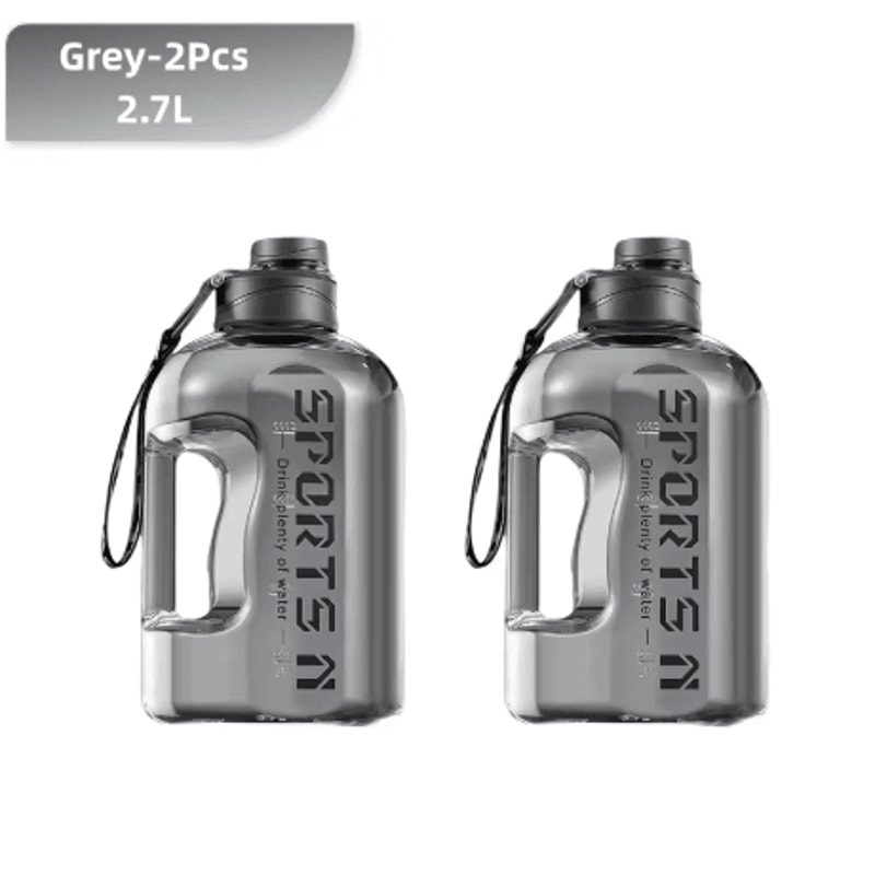 17L To 27L Large Capacity Sports Water Bottle With Time Scale Outdoor Gym And Hiking Hydration Kett 5