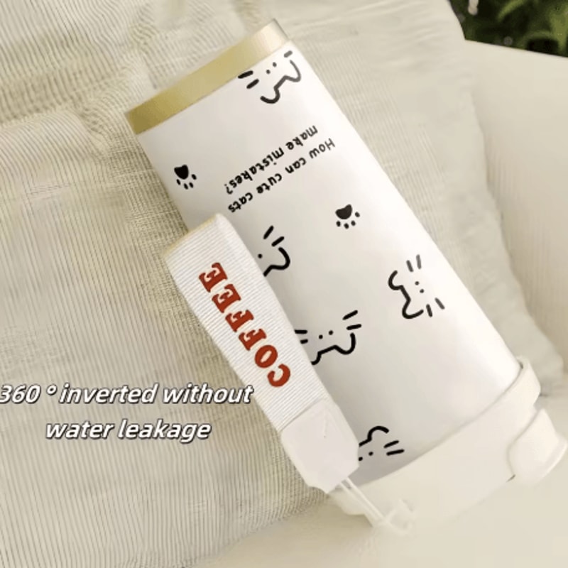 500ml Stainless Steel Thermo Coffee Mug Leak Proof Vacuum Insulated Travel Cup For Car And Daily Us 4