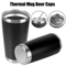 20oz To 590ml Stainless Steel Thermo Coffee Mug Leakproof Double Wall Travel Cup For Hot And Cold D 12