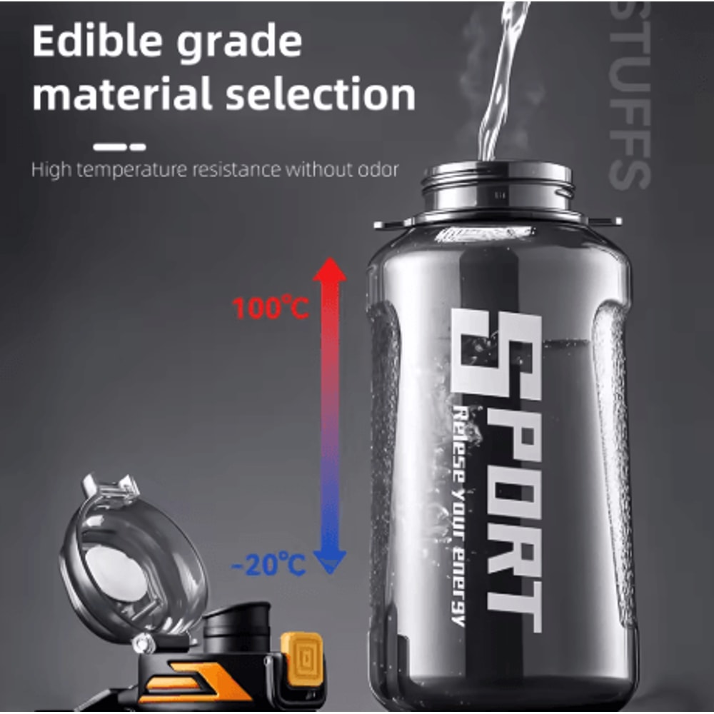 Large Capacity Sports Water Bottle Leakproof Plastic Drinking Bottle For Gym Cycling And Outdoor Tr 11