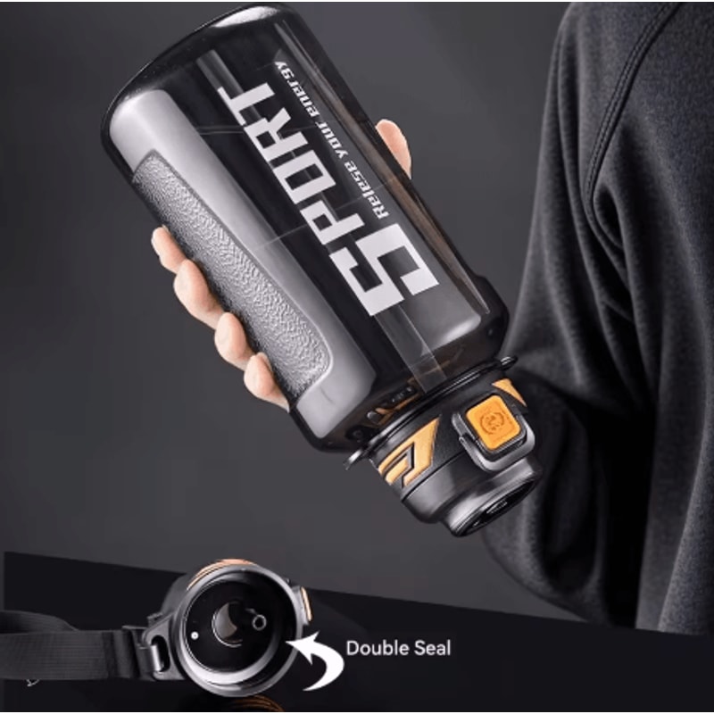 Large Capacity Sports Water Bottle Leakproof Plastic Drinking Bottle For Gym Cycling And Outdoor Tr 13