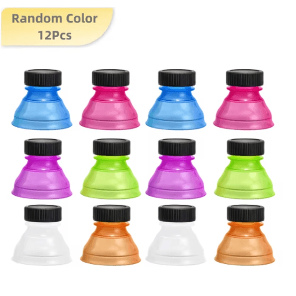 Reusable Airtight Bottle And Can Caps Soda Saver Dust Proof Covers For Beer Water And Drink Dispens 1