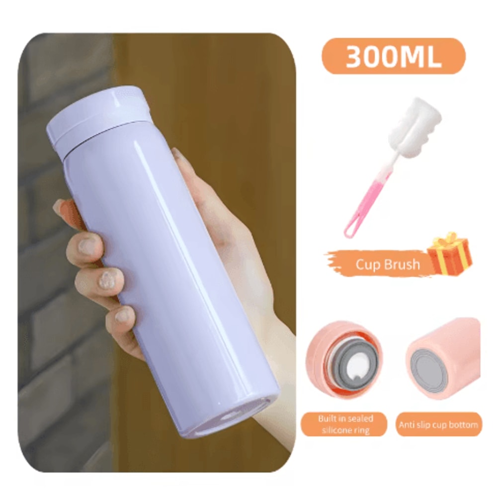 Stainless Steel Mini Thermal Water Bottle Compact Vacuum Insulated Coffee Thermos 200ml To 300ml 4