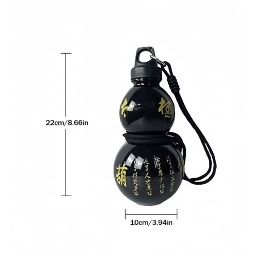 750ml GourdStyle Kids Water Bottle Leakproof Chinese Inspired School Drinking Kettle 2