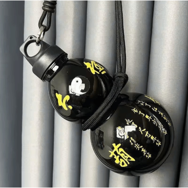 750ml GourdStyle Kids Water Bottle Leakproof Chinese Inspired School Drinking Kettle 0