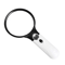 Ergonomic magnifier with LED light