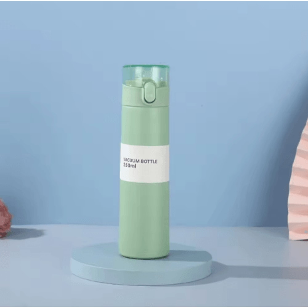 Mini Stainless Steel Thermal Water Bottle With Straw Vacuum Insulated Travel Cup For Tea And Coffee 10