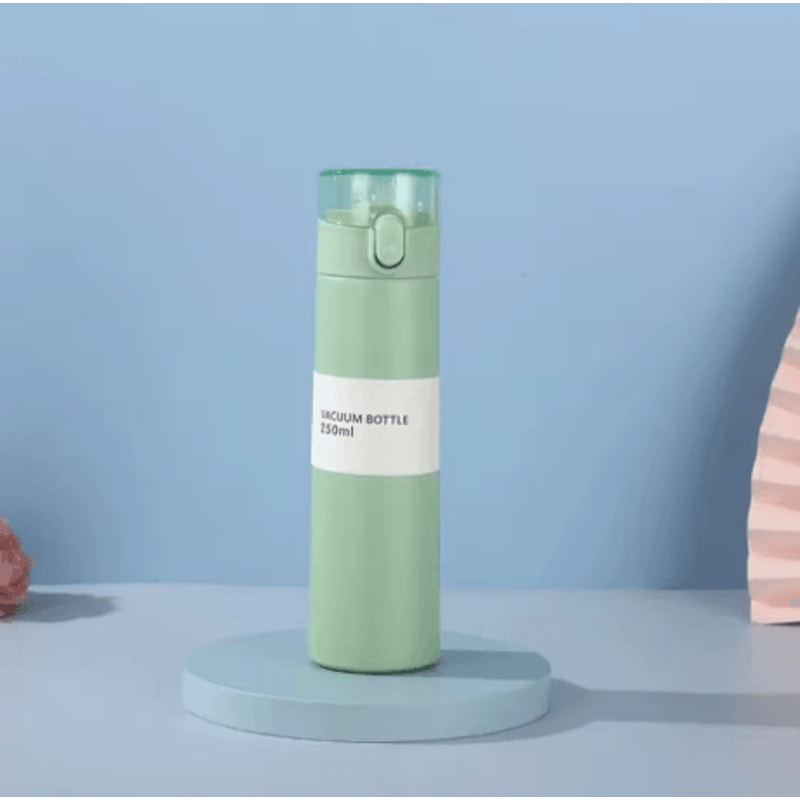 Mini Stainless Steel Thermal Water Bottle With Straw Vacuum Insulated Travel Cup For Tea And Coffee 10