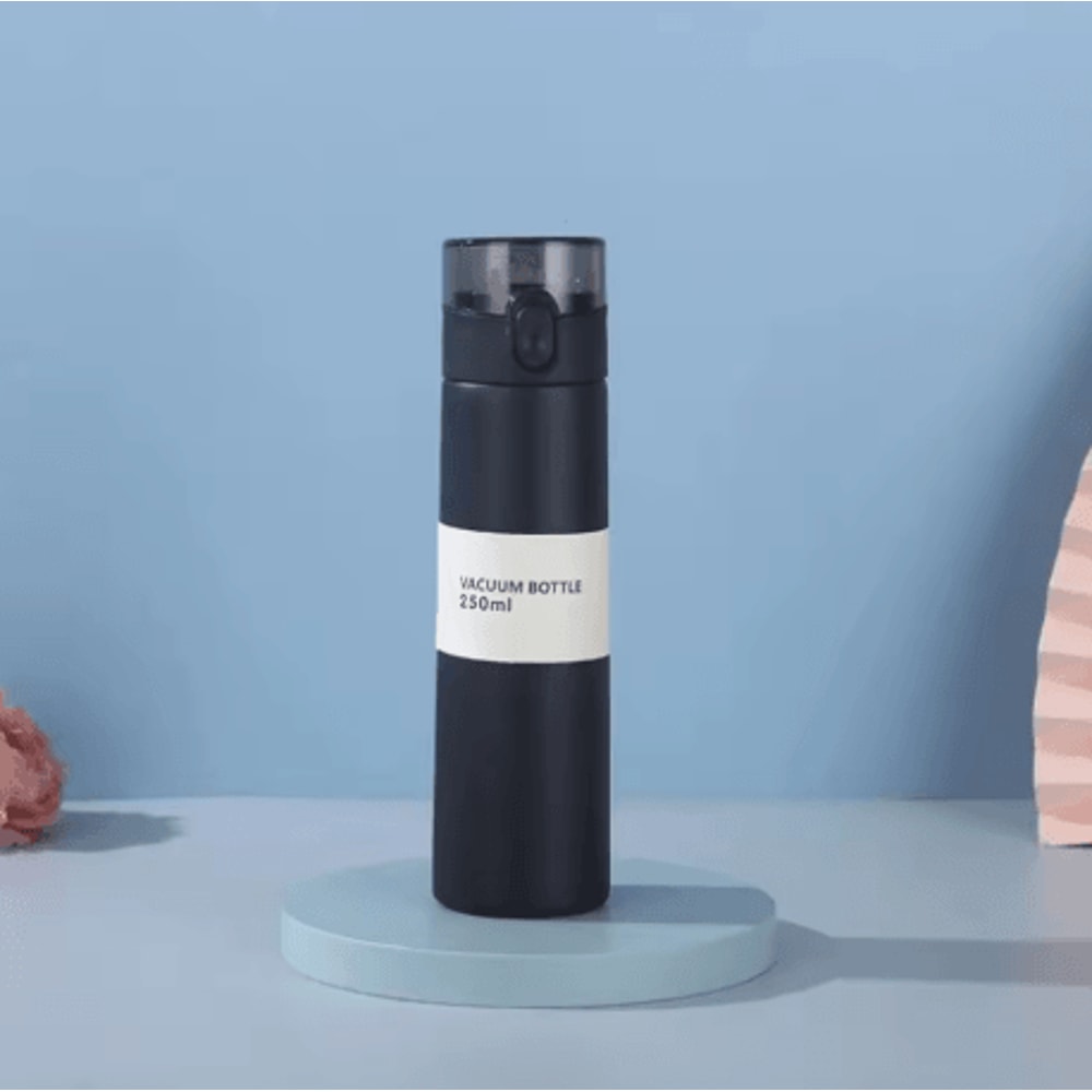 Mini Stainless Steel Thermal Water Bottle With Straw Vacuum Insulated Travel Cup For Tea And Coffee 11