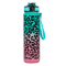 1 Liter Leopard Print Sports Water Bottle Leak Proof Large Capacity Gym And Travel Bottle 7