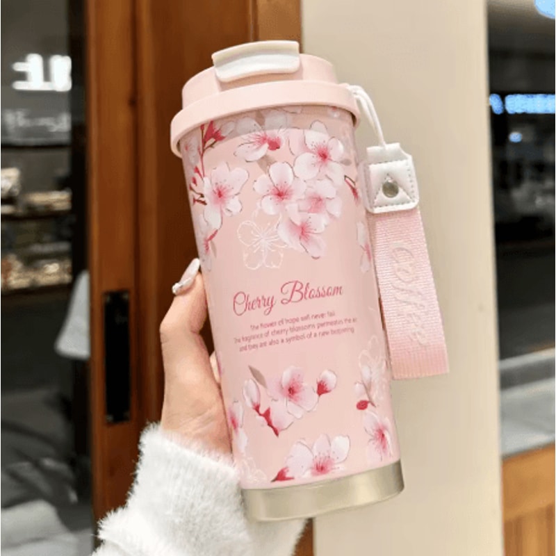 500ml Stainless Steel Thermo Coffee Mug Leak Proof Travel Car Thermos Cup For Tea And Coffee For Gi 1