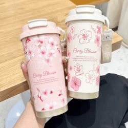 500ml stainless steel thermo coffee mug leak proof travel car thermos cup for tea and coffee for girls